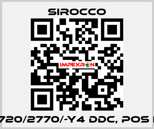 24/2720/2770/-Y4 DDC, POS NO:12 Sirocco