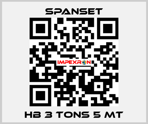 HB 3 TONS 5 MT SpanSet