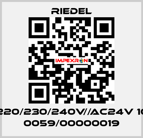 AC220/230/240V//AC24V 10A / 0059/00000019 Riedel