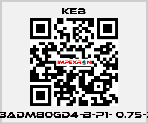 G03ADM80GD4-B-P1- 0.75-361 KEB