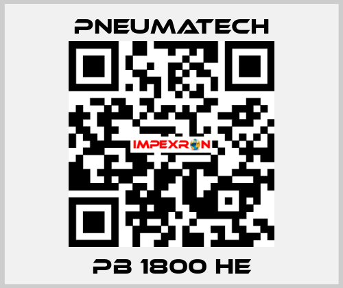 PB 1800 HE Pneumatech