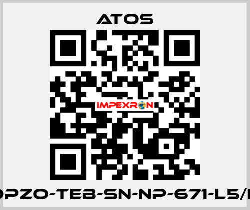 DPZO-TEB-SN-NP-671-L5/E Atos