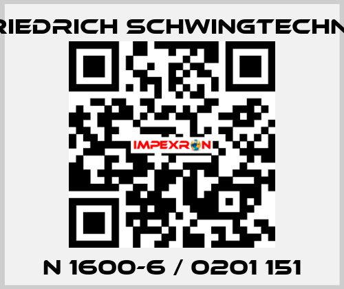 N 1600-6 / 0201 151 Friedrich Schwingtechnik