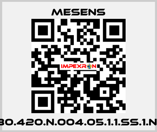 MPS580.420.N.004.05.1.1.SS.1.N.PE.6.N Mesens