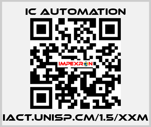 IACT.UNISP.CM/1.5/xxm ic automation