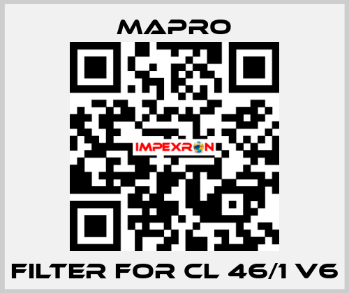 filter for CL 46/1 V6 Mapro