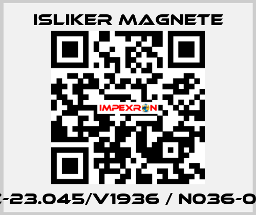 GVZ-23.045/V1936 / N036-0398 ISLIKER MAGNETE