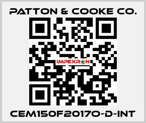 CEM150F2017O-D-INT Patton & Cooke Co.