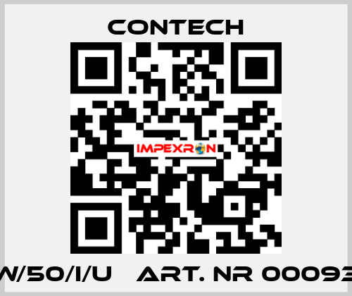 SW/50/I/U   Art. nr 000932 Contech