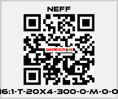 M2-N-16:1-T-20x4-300-0-M-0-0-0-0-0 Neff