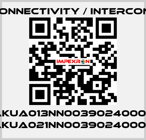 AKUA013NN00390240000 (AKUA021NN00390240000) TE Connectivity / Intercontec