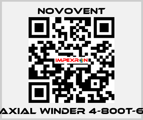 Axıal wınder 4-800T-6 Novovent