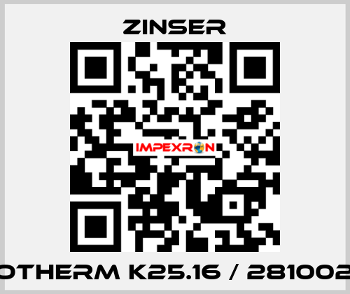 JUMBOTHERM K25.16 / 2810025-037 Zinser