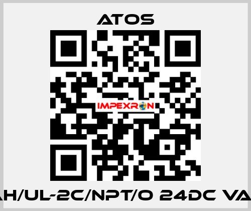 DLAH/UL-2C/NPT/O 24DC Valve Atos