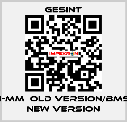 BMS1-MM  old version/BMS-MM new version Gesint