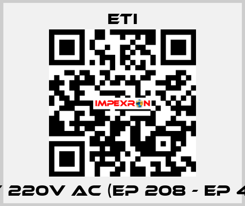 SHT 220V AC (EP 208 - EP 440) Eti