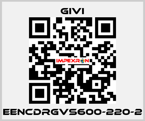 EENCDRGVS600-220-2 Givi