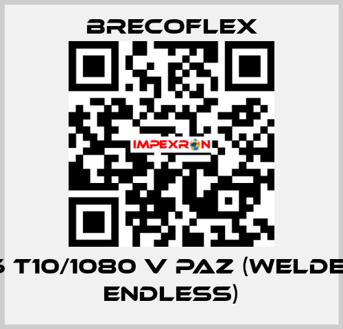 16 T10/1080 V PAZ (WELDED ENDLESS) Brecoflex