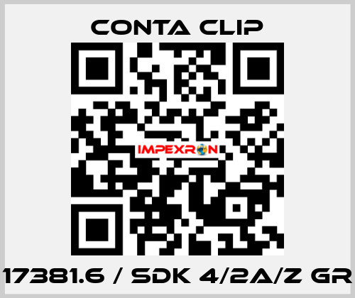 17381.6 / SDK 4/2A/Z GR Conta Clip