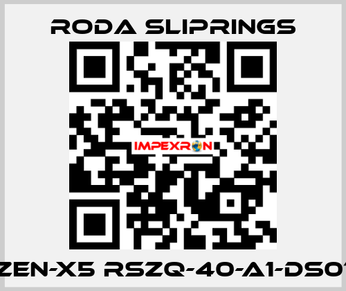 ZEN-X5 RSZQ-40-A1-DS01 Roda Sliprings