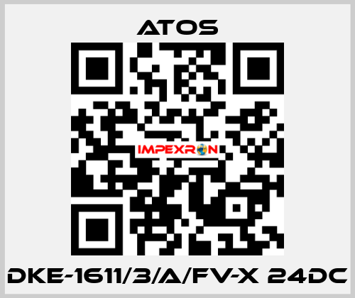 DKE-1611/3/A/FV-X 24DC Atos