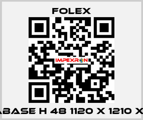 Folabase H 48 1120 x 1210 x 0.45 Folex