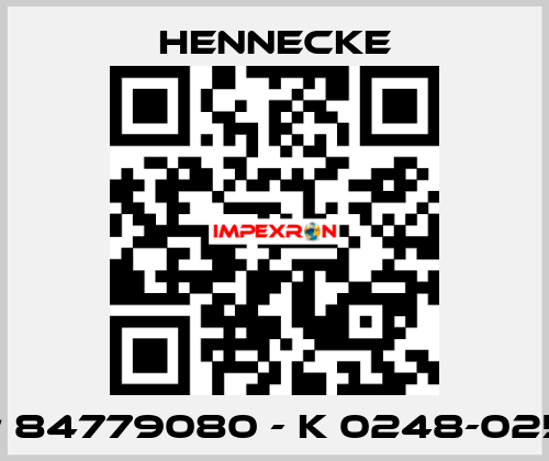 HS# 84779080 - K 0248-025811 Hennecke