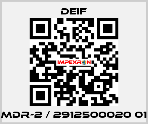 MDR-2 / 2912500020 01 Deif