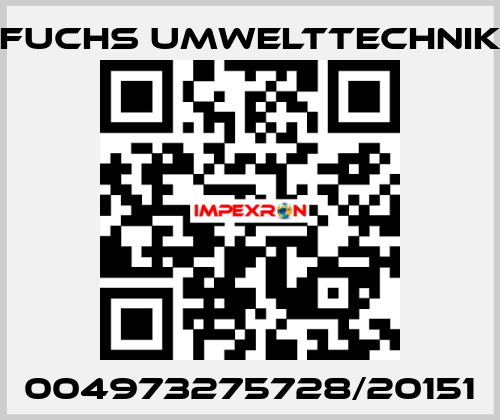 004973275728/20151 Fuchs Umwelttechnik