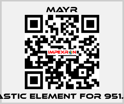 Elastic element for 951.881 Mayr