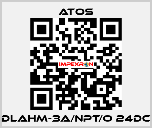 DLAHM-3A/NPT/O 24DC Atos