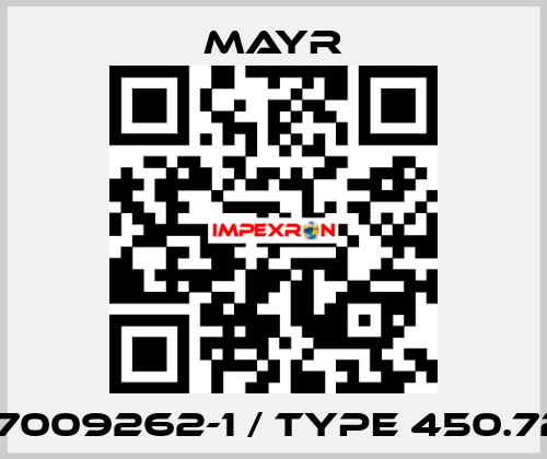 PN: 7009262-1 / Type 450.725.0 Mayr