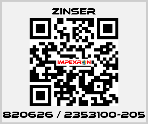 820626 / 2353100-205 Zinser