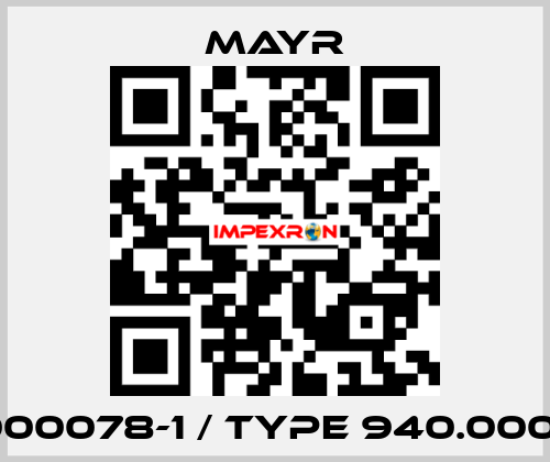 7000078-1 / Type 940.000.A Mayr