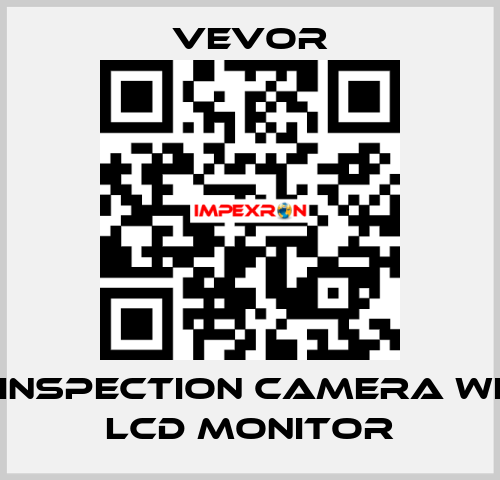 Pipe Inspection Camera with 7" LCD Monitor VEVOR