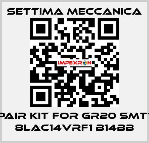 Repair kit for GR20 SMT16B 8LAC14VRF1 B14BB Settima Meccanica