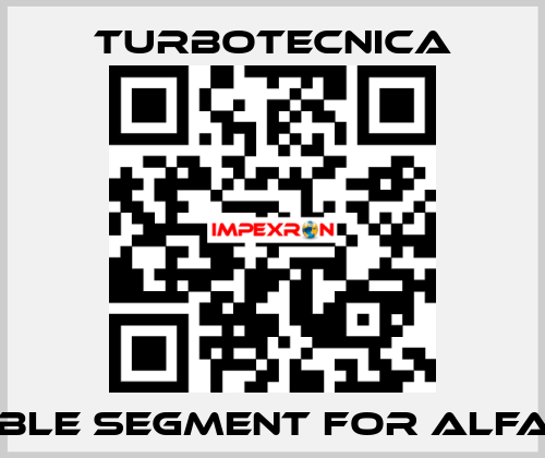 TABLE SEGMENT FOR ALFA 10 Turbotecnica