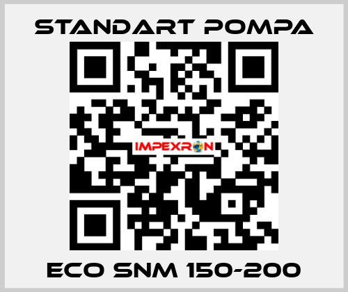 ECO SNM 150-200 STANDART POMPA