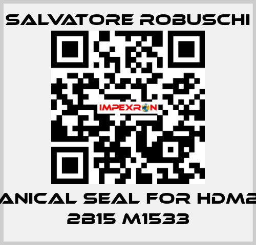 mechanical seal for HDM25-16A 2B15 M1533 SALVATORE ROBUSCHI