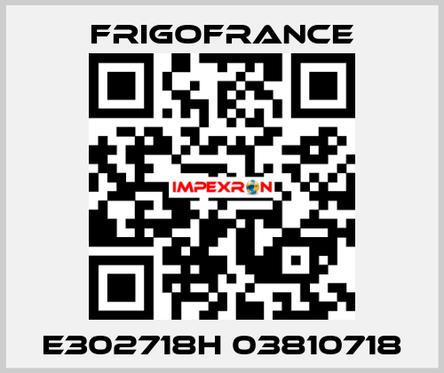 E302718H 03810718 Frigofrance