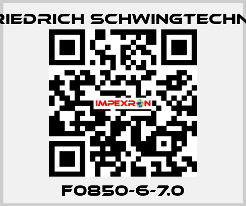 F0850-6-7.0 Friedrich Schwingtechnik