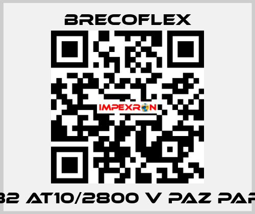 32 AT10/2800 V PAZ PAR Brecoflex