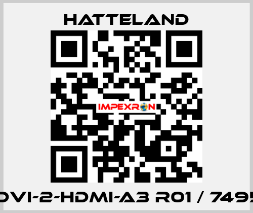 HT DVI-2-HDMI-A3 R01 / 749529 HATTELAND