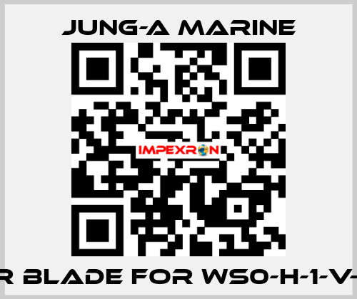 Wiper blade for WS0-H-1-V-GP-IT JUNG-A MARINE