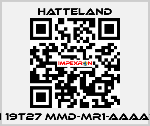 JH 19T27 MMD-MR1-AAAA1A HATTELAND