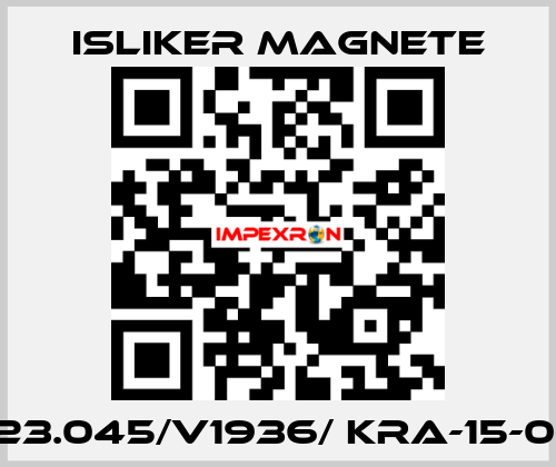 GVz-23.045/V1936/ KRA-15-0298/1 ISLIKER MAGNETE