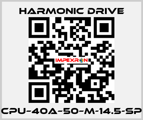 CPU–40A–50–M-14.5-SP Harmonic Drive