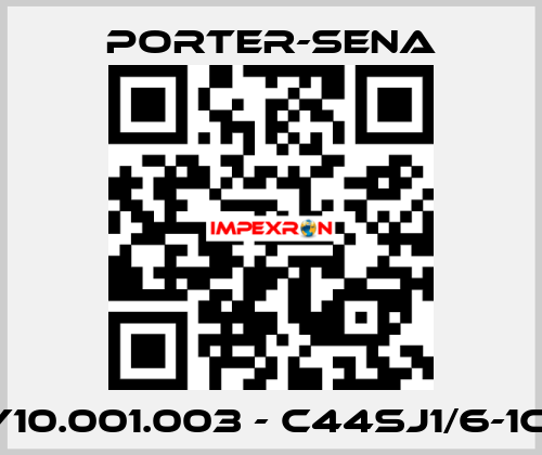 Y10.001.003 - c44sj1/6-1c  PORTER-SENA