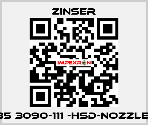 235 3090-111 -HSD-nozzles  Zinser