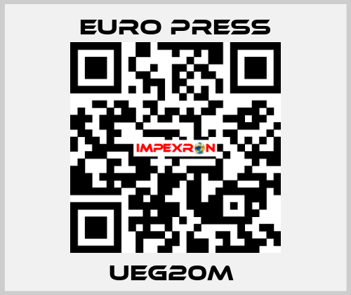 UEG20M  Euro Press